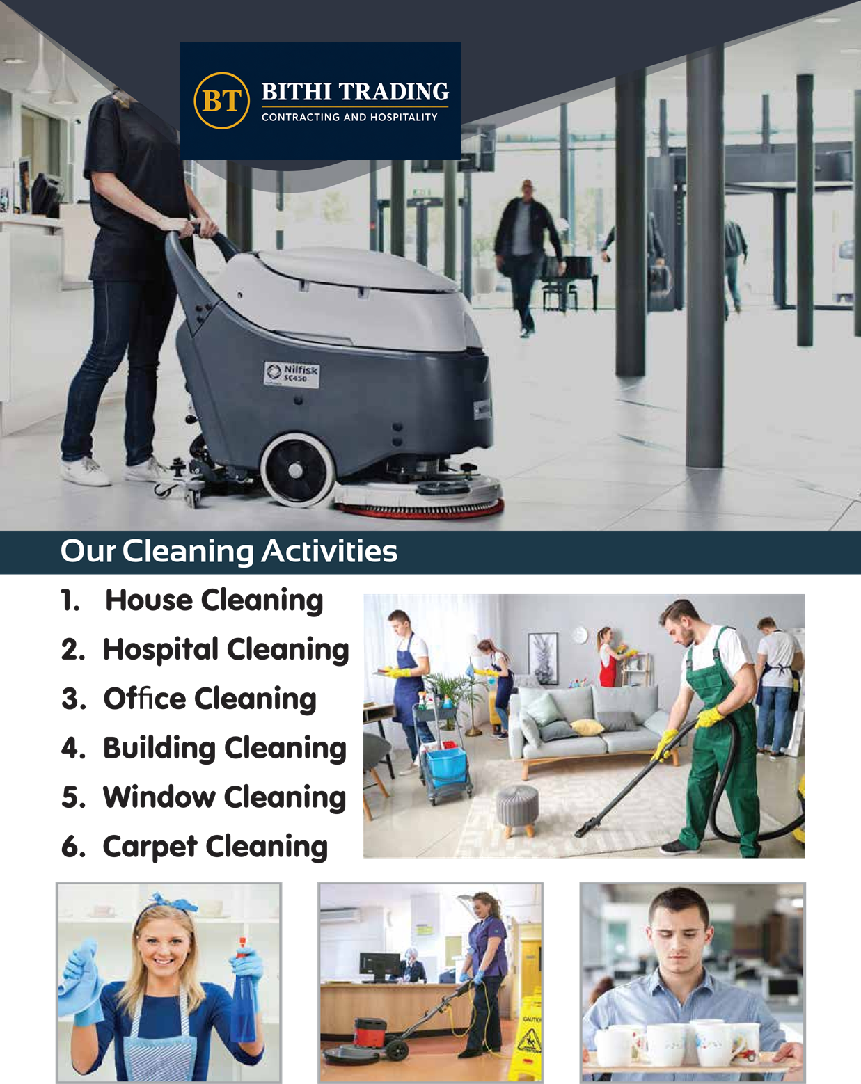 Cleaning Activities